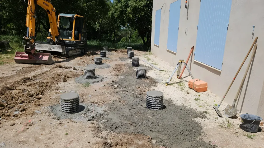 Travaux publics à Monteux